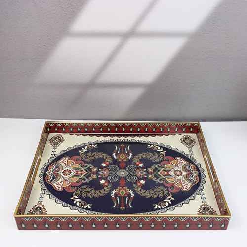 Plastic Serving Tray for Ottoman