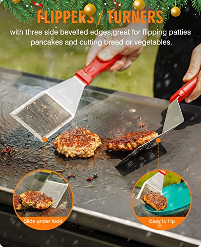 Red Griddle Accessories Kit (8 Count)