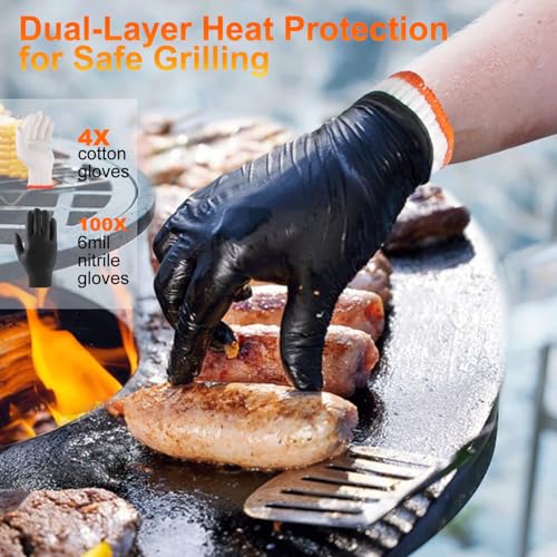 BBQ Gloves Disposable (104 Count)