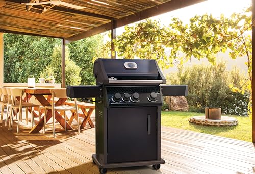 Rogue 425 3 Burner Natural Gas Grill with Range Side Burner