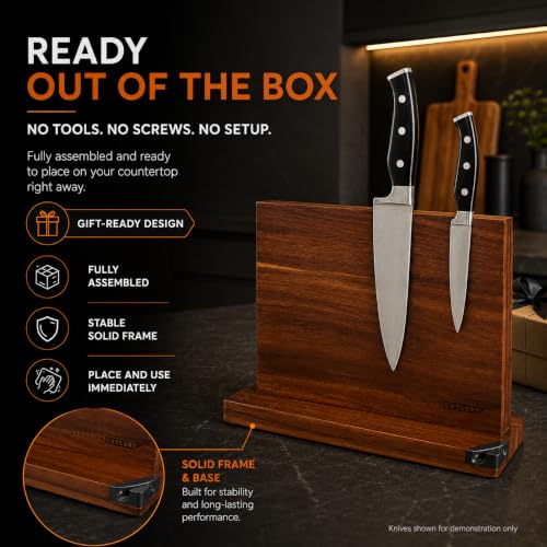 Magnetic Knife Block