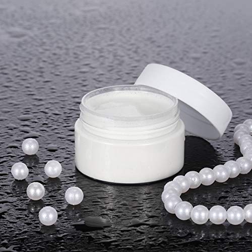 6 Pack 2 oz Plastic Jars Containers with Lids Wide (6 Count)