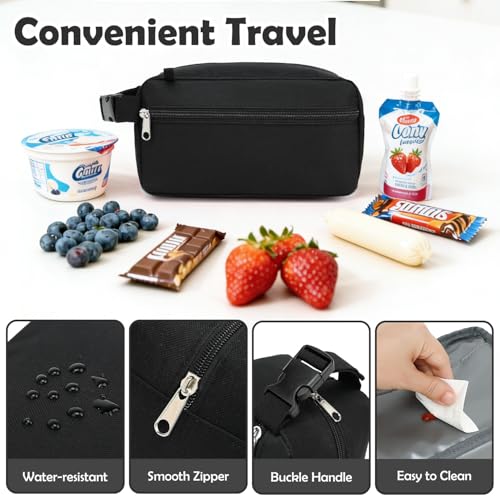 Freezable Snack Bag with Removable Ice Packs