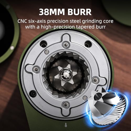 DM09 Coffee Grinder Electric with CNC Steel Burr