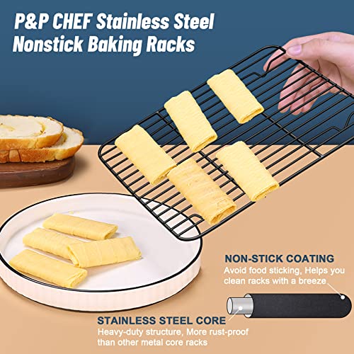9.7" x 7.3" Cooling Baking Wire Racks Pack of 2