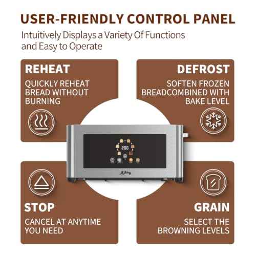 2 Slice Toaster with Touchscreen