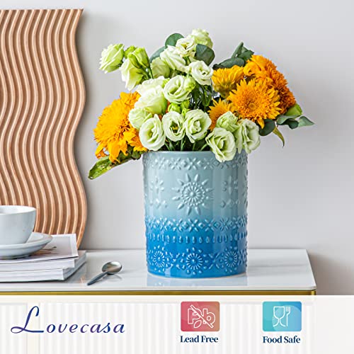 7.2" Extra Large Ceramic Utensil Holder