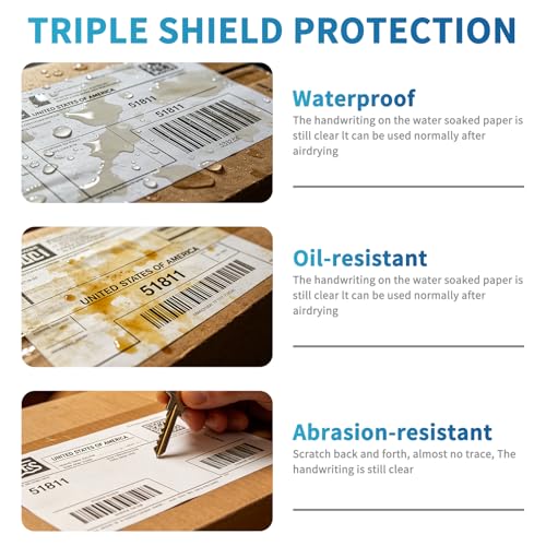 4x6 Direct Thermal Shipping Labels for Zebra 2844 ZP (1800 Count)