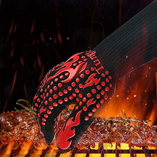 Turkey Fryer BBQ Heat Resistant Gloves (2 Count)