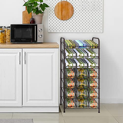Can Rack Organizer Soda Can Storage Drink Shelf for Pantry (84 Count)