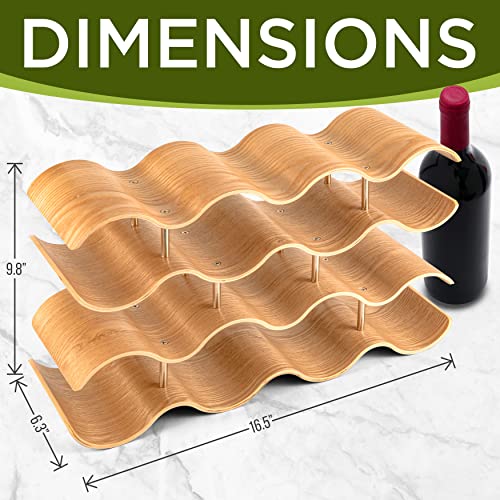 Bamboo Wine Rack (14 Count)