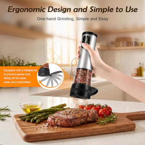 Electric Salt & Pepper Grinder Set (2 Count)