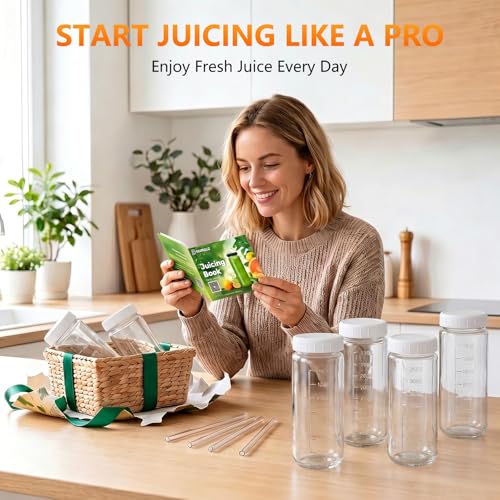 Glass Juice Bottles (10 Count)