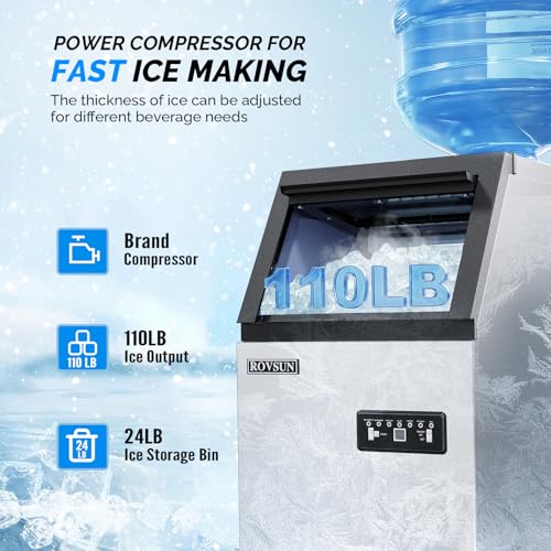 Commercial Ice Maker Machine 110LBS
