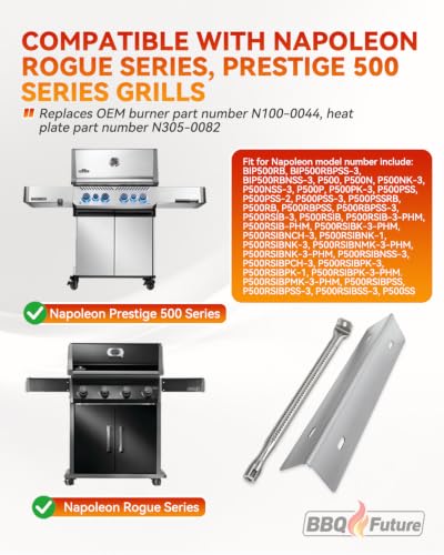 Heat Plates and Burners for Napoleon Prestige 500