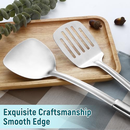 2 Pcs Solid & Slotted Spatula Set (2 Count)