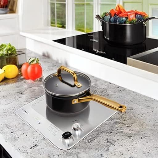 1.5 QT Ceramic Enamel Saucepan with Lid
