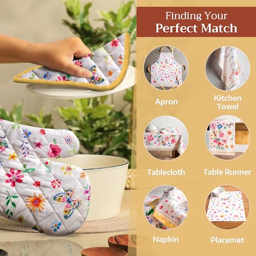 Maison d'Hermine Oven Gloves 100% Cotton Oven Mitt
