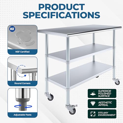 30x30 Heavy Duty Work Table