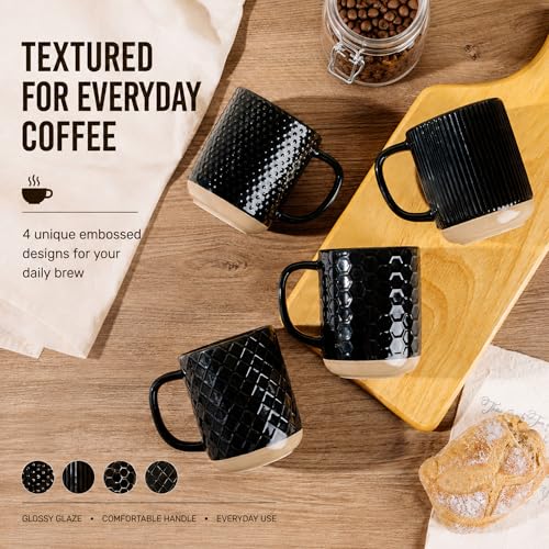 Coffee Mugs Set of 4 (4 Count)