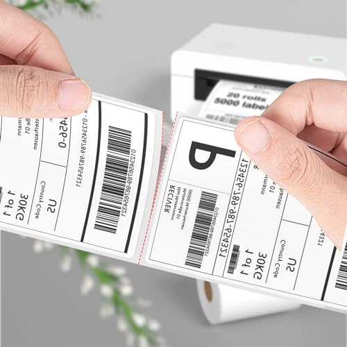 4"X6" Thermal Shipping Labels (5000 Count)