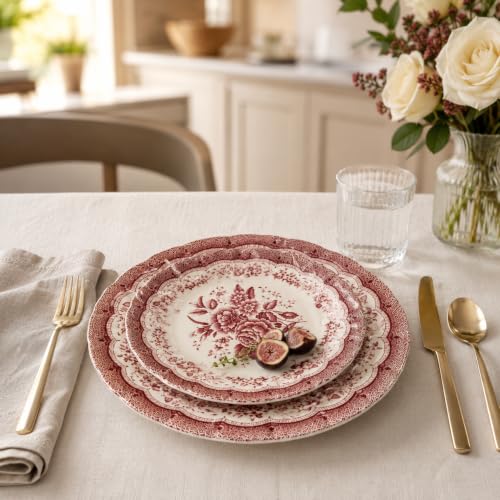 12 Piece Porcelain Dinnerware Set for 4