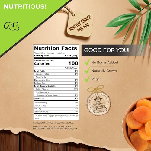 Dried Turkish Apricots (48 Ounce)