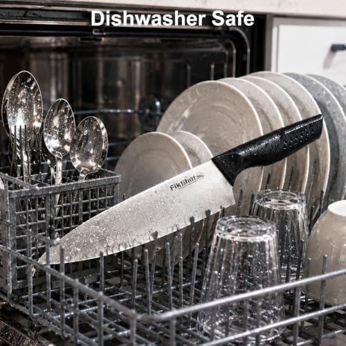 15 Piece Kitchen Knife Set with Block & Built