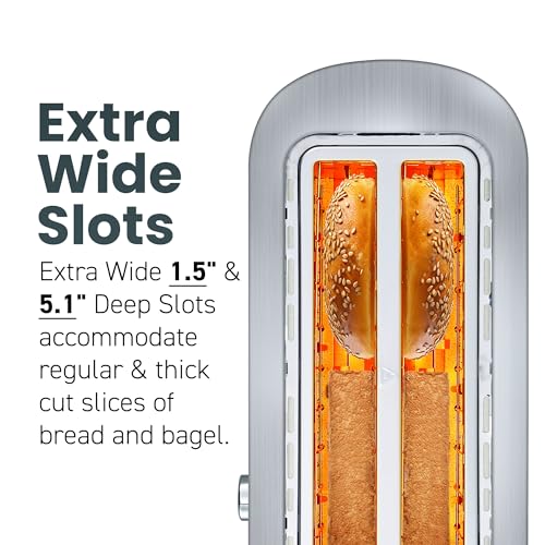 4 Slice Long Slot Toaster