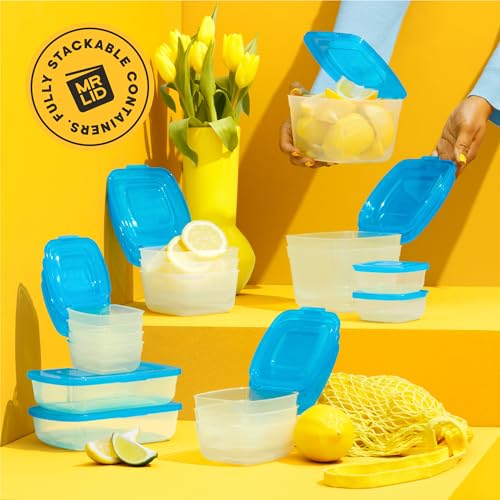 Premium Attached Food Storage Containers (17 Count)