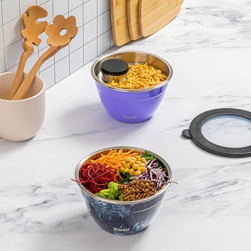 Stainless Steel Salad Bowl Kit 64oz
