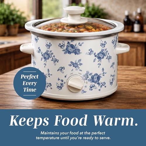 2QT Mini Electric Round Slow Cooker