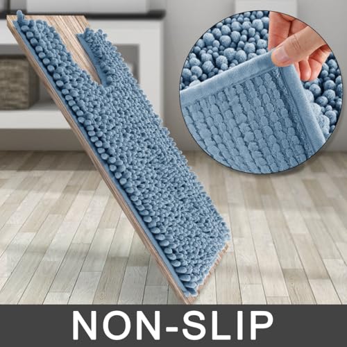 Toilet Rug U Shaped Washable 24x20 Inch