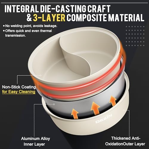 6L Hot Pot Electric with Divider