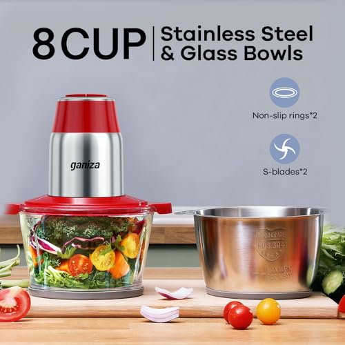 Food Processors with 2 Bowls