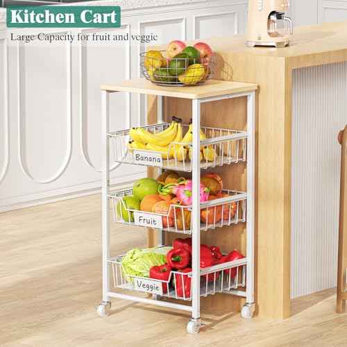 Fruit Vegetable Basket for Kitchen Pantry Storage Organizer