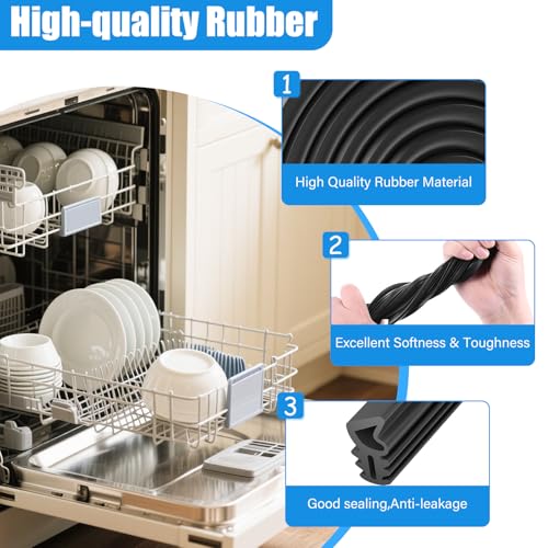 Upgraded WD08X10063 Dishwasher Door Seal