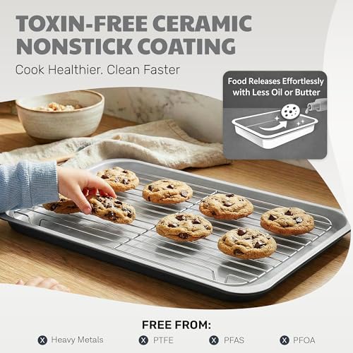 6 Pc Stackable Baking Pans Set (6 Count)