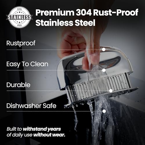 Meat Tenderizer Tool with 60 Stainless Steel Sharp Needles
