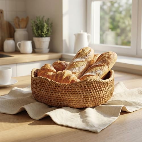 Rattan Bread Basket