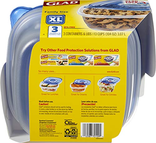 Ware Family Size Food Storage Containers