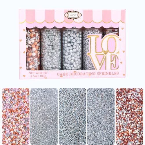 Edible Cake Sprinkles Mix (5 Ounce)