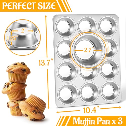 Muffin Pan 12 (3 Count)