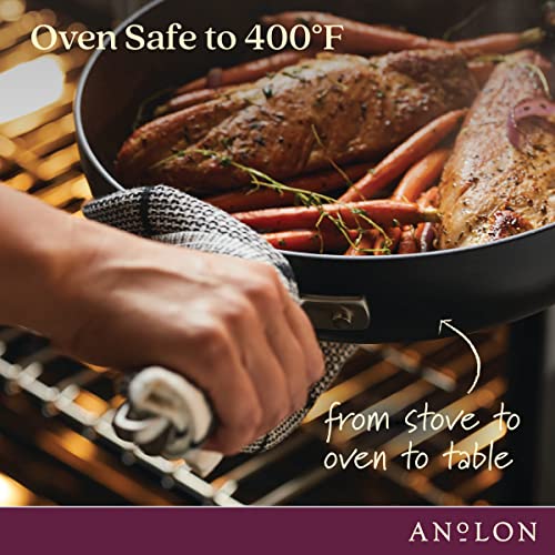 Advanced Home Nonstick Saucepan with Straining Lid