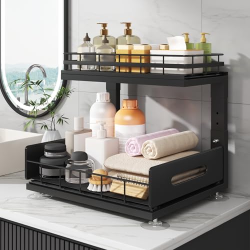 Under Sink Organizer Upgrade To Professional Rails