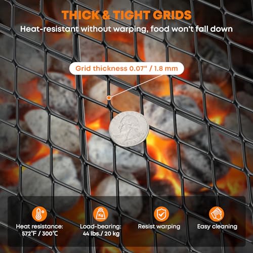 X Marks Fire Pit Grill Grate
