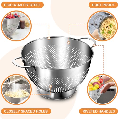Stainless Steel Colander for Kitchen
