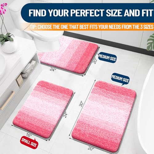 Large Bathroom Rugs 44x32
