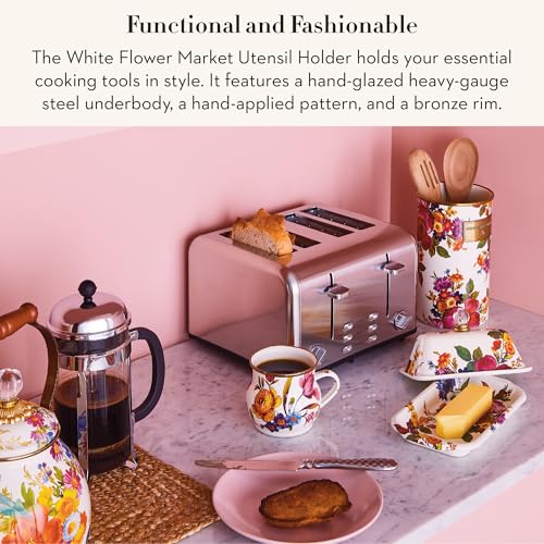 Enamel Utensil Holder