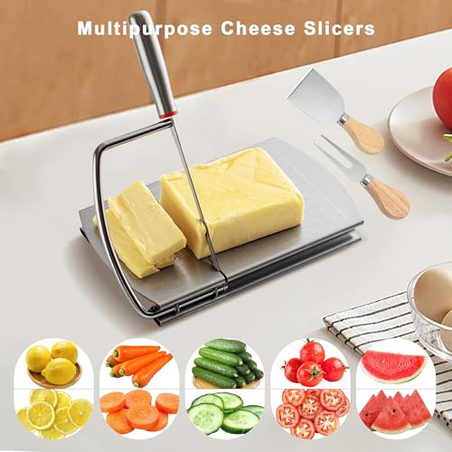 Cheese Slicer with 2 PCS Knife (2 Count)